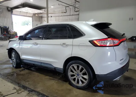 2015 Ford Edge Titanium из США, поврежденный, VIN 2FMPK4K85FBB76385